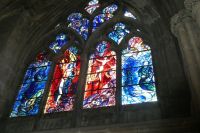 Kathedralenfenster von Chagall in der Kathedrale von Metz