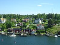 Schärenlandschaft zwischen Mariehamn und Stockholm