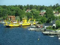 Schärenlandschaft zwischen Mariehamn und Stockholm