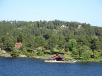Schärenlandschaft zwischen Mariehamn und Stockholm