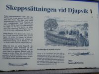 Gotland: Rundfahrt: Djupvik: Jungbronzezeitliche Schiffssetzung