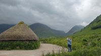 Torfhütte im Glen Coe 