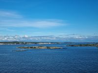 Ausfahrt aus dem Hafen von Göteborg...