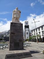 Ponta Delgada, Denkmal für Goncalo Velho  Cabral