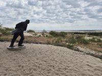 Tag 4 - Kurische Nehrung - JP Sartre mit Blick von der Hohen Düne