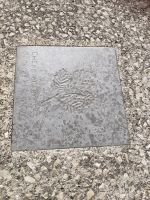 Zeichen für die Weiße Eiche im Naturpark Ardèche