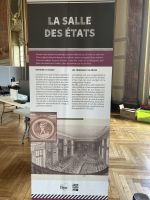 Dijon - Staatssaal, heute für die Wahlen genutzt 