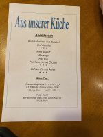 Sonntagsmenü