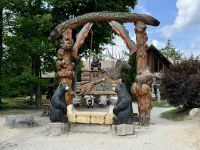 4. Tag – Fahrt durch den Omega-Wildpark – Am Besucherzentrum