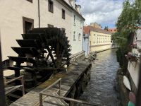 Mühlrad im Teufelskanal