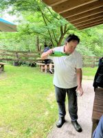 Spanien, Cabrales, Käserei El Capriteru, Sidra-Ausschank