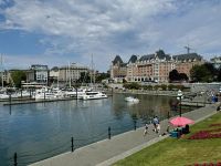 13. Tag – Fakultativer Ausflug nach Vancouver Island – Aufenthalt in Victoria – Inner Harbour und Empress Hotel