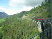 Landwasserviadukt, Filisur, Schweiz