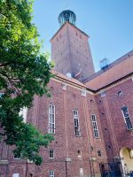 Göta-Kanal Stockholm - Rathausturm