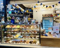 Göta-Kanal Stockholm Markthalle Saluhall - Süße Verlockung