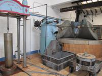 hier werden die Oliven gemahlen