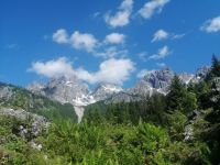 Ausflug zum Almsee bei Filzmoos, Blick Richtung Steiglpass
