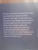 Friedrich Simony, Bergsteiger (1843)