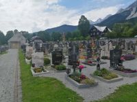 Der Friedhof in Ramsau