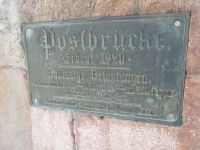 Stadtrundgang in Bad Aussee: die Postbrücke