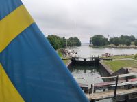 Schweden. Auf dem Göta-Kanal