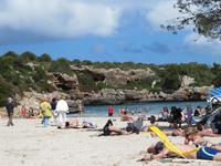 schöne Badeidylle in Cala San Nau
