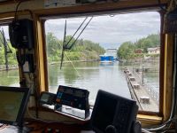 Göta Kanal Kreuzfahrt - Schleuse Trollhättan- Kanal