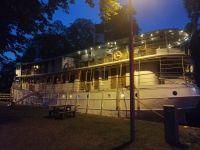 unsere Anlegestelle in Hajstorp