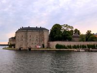 Schweden. Vaxholm Festung