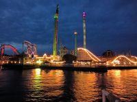 Schweden. Stockholm. Grönalund am Abend