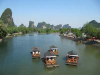 Flusslandschaft bei Yangshou