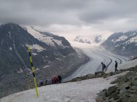 Konkordiaplatz, Aletschgletscher