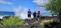 Insel Pico, Brandung in Cacherro
