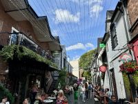 1. Reisetag – Ankunft in Schottland – Ashton Lane