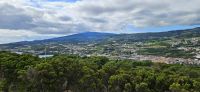 Blick vom Monte Brazil auf Angra