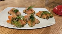 Kreuzfahrt Götakanal - Verkostung Smörrebröd in der Markthalle Östermalms Saluhall in Stockholm