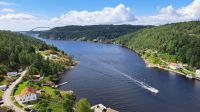 Svinesund, an der Grenze zwischen Norwegen und Schweden