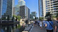 Unterwegs in Canary Wharf