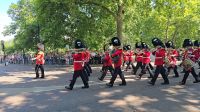 Die neue Garde marschiert zum Buckingham Palace 