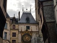 Rouen Der Uhrturm Gros Horloge