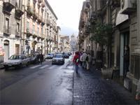 in den Straßen Catanias