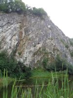 Antiklinale, Durbuy, Belgien