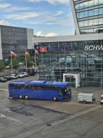 Ankunft am Fährterminal