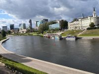 Vilnius am Fluss Neris (Wilija)