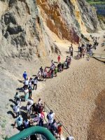 Südengland, Isle of Wight, The Needles- Fahrt mit der Seilbahn