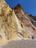 Südengland, Isle of Wight, The Needles- Strand