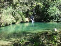 Unser Badeplatz im Urwald von Ganayara