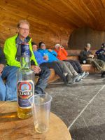 Aufwärmen am Snøhatta