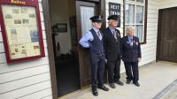 unsere Crew der Keith & Dufftown Railway