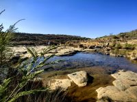 Glasklares Wasser an den Bourke´s Luck Potholes